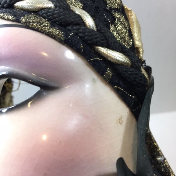 Clay Art Ceramic Decorative, Collectible Face Wall Mask - Picture 5 of 16